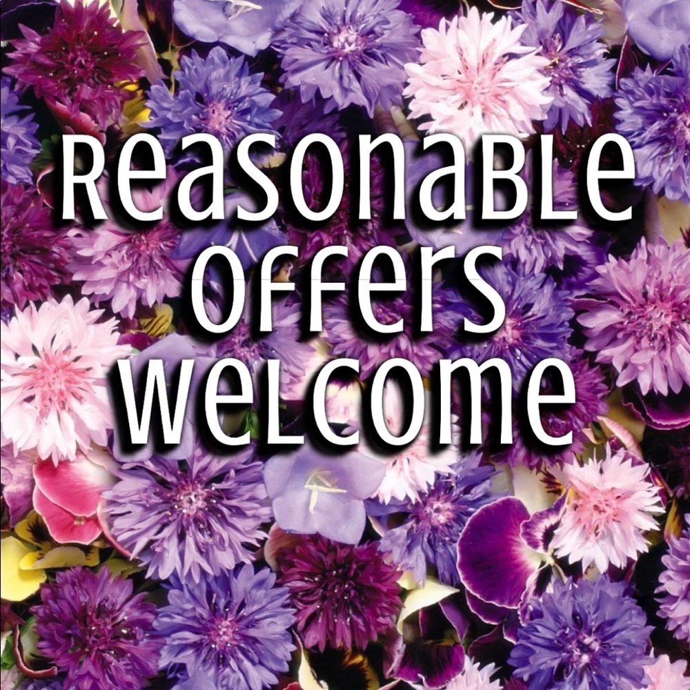 Reasonable Offers Welcome